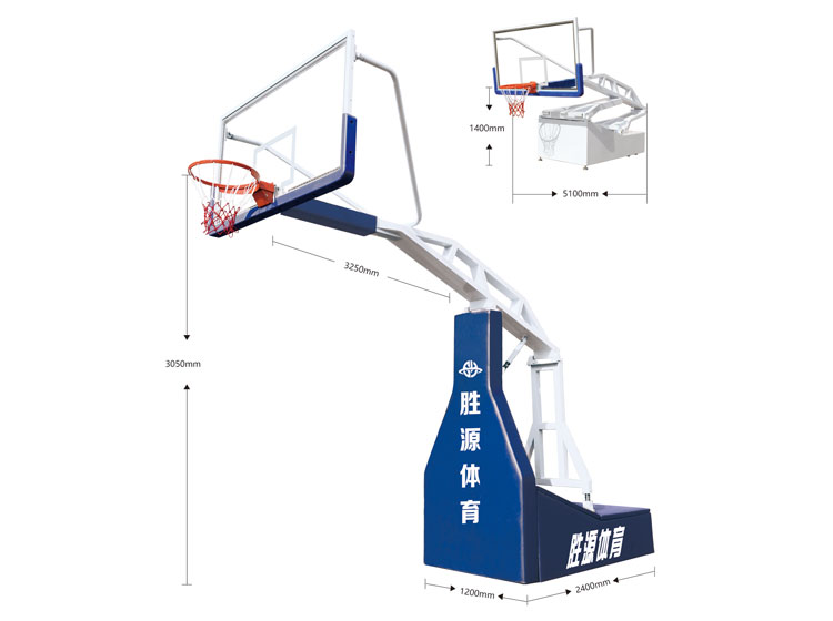 SY-A-006 電動(dòng)液壓籃球架